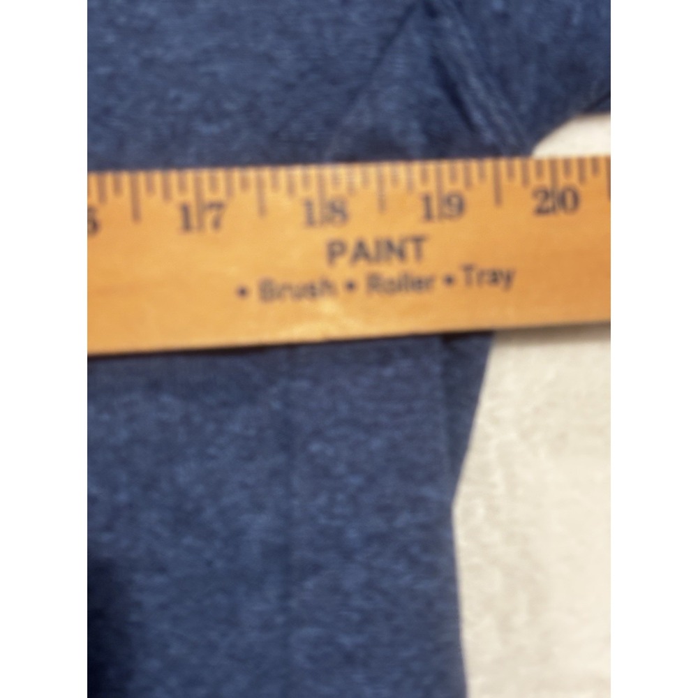 The North Face Sweater Mens Medium Blue 1/2 Zip Pullover Pocket Sweatshirt - Picture 7 of 8